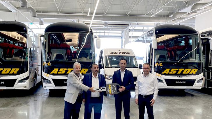 Astor Turizm filosuna 6 adet MAN Lion’s Coach kattı
