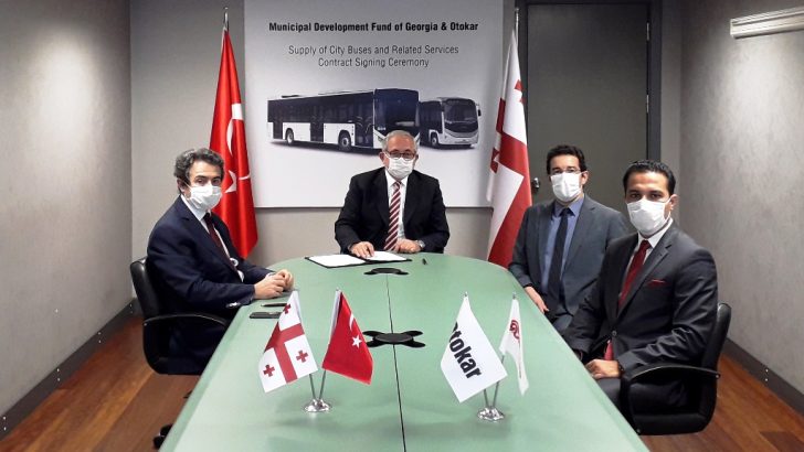 Gürcistan’dan Otokar’a 175 adetlik otobüs siparişi