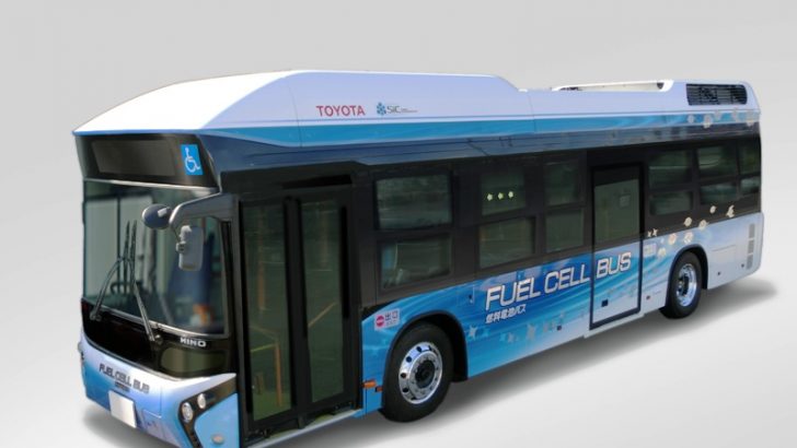 Toyota’nın Hidrojen Yakıt Teknolojisi Şimdi de Otobüslerde Kullanılıyor