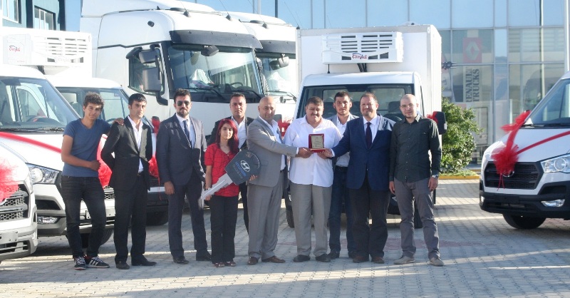 HYUNDAI TRUCK&BUS YETKİLİ SATICISI ÖMER EKBİÇ GROUP İLK HYUNDAI H350 FİLOSUNU ERZURUM’A TESLİM ETTİ