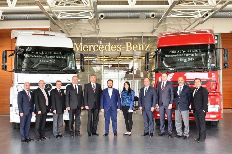 Mercedes-Benz kamyonları Petlas’a güç katıyor