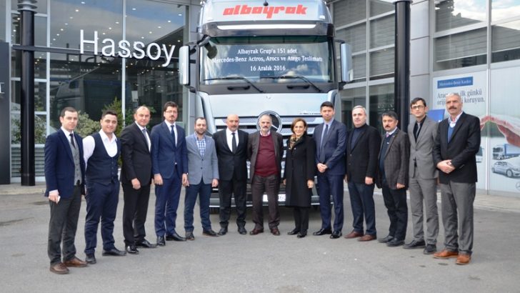FİLOYU MERCEDES İLE GÜÇLENDİRİYOR