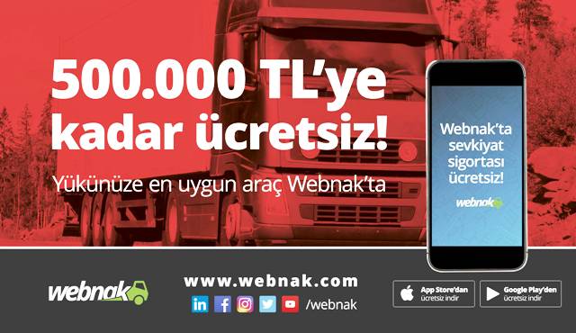 LOJİSTİK WEBNAK’LA CEBE GİRDİ