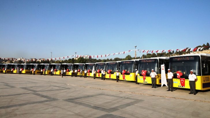 ŞANLIURFA’YA 20 OTOBÜS TESLİM ETTİ