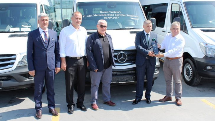 KOŞAN TURİZM’E SPRINTER TAKVİYESI