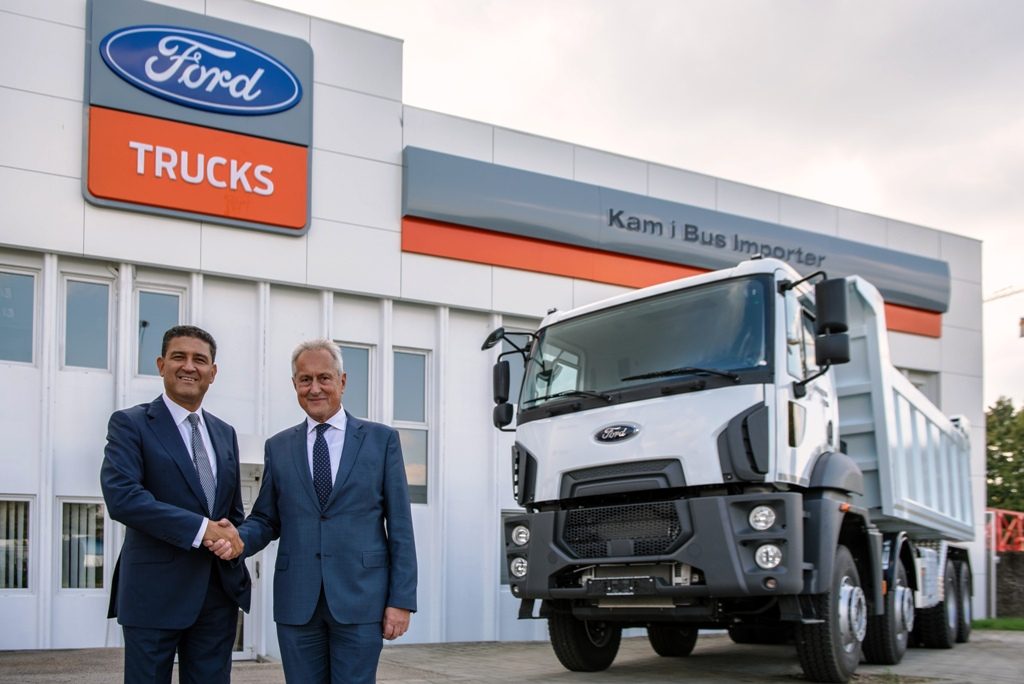 FORD TRUCKS HIRVATİSTAN İLE GAZA BASTI