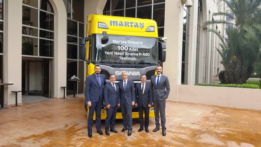 MARTAŞ GROUP’A 100 ADET YENİ NESİL SCANIA TESLİMATI