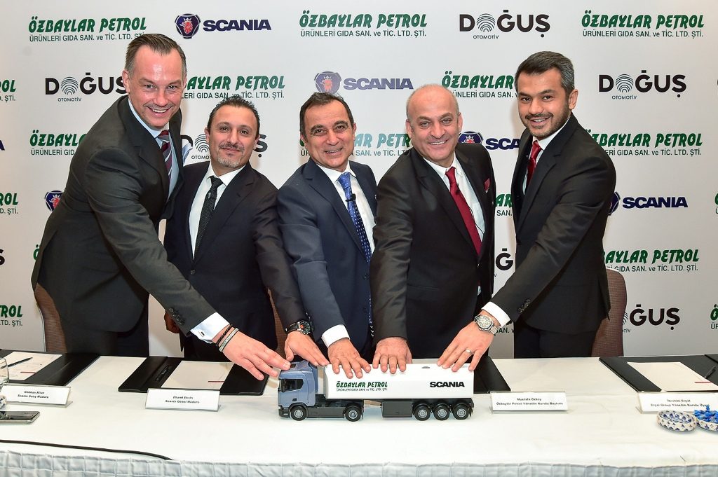 YILIN İLK BÜYÜK FİLO TESLİMATI SCANIA’DAN