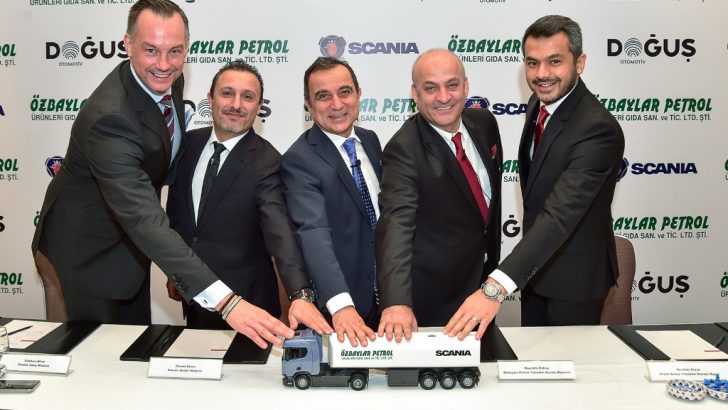 YILIN İLK BÜYÜK FİLO TESLİMATI SCANIA’DAN