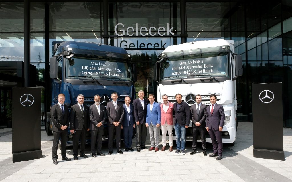 ARIÇ LOJİSTİK’E 100 ADET ACTROS