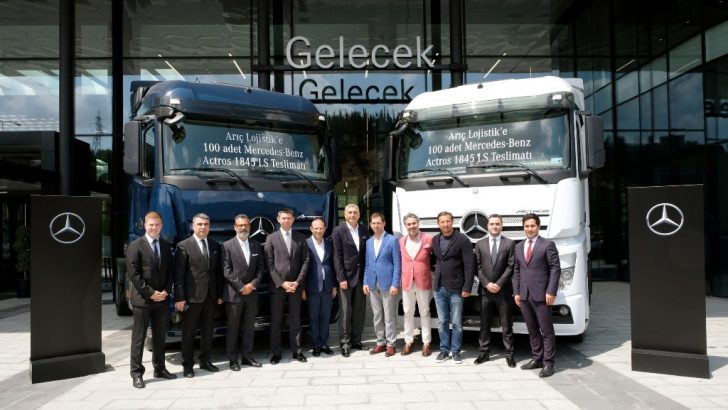 ARIÇ LOJİSTİK’E 100 ADET ACTROS