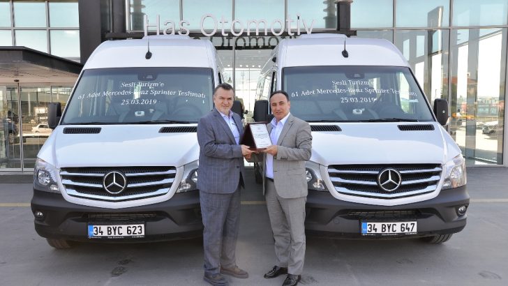 Filoya 61 adet Sprinter kattı