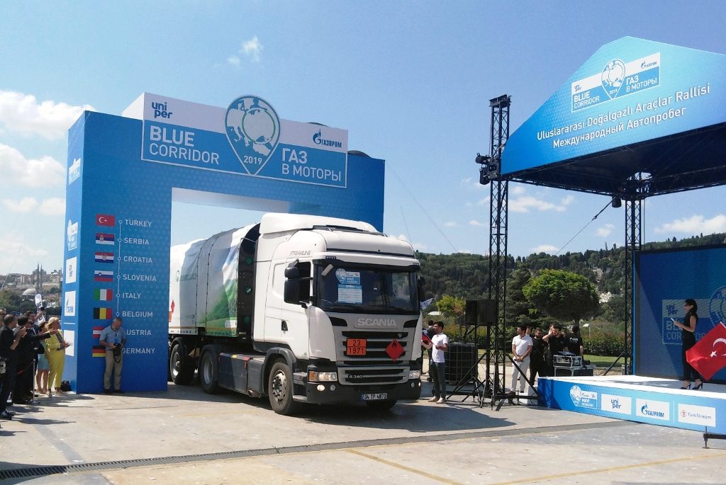 Scania, Mavi Koridor Rallisi’ne CNG’li Modeli ile katıldı