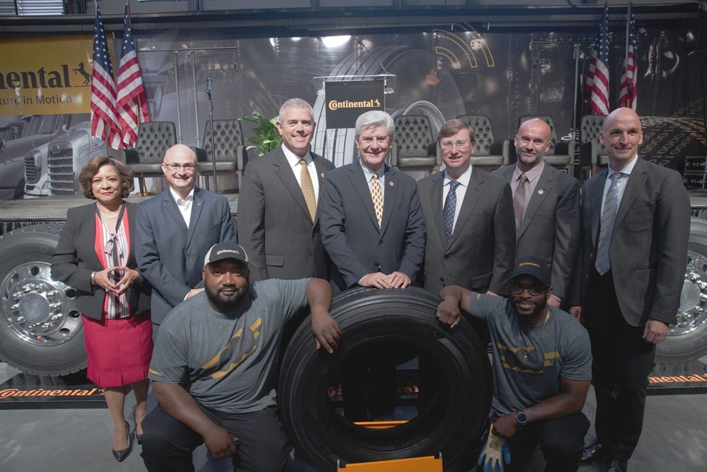 Continental Mississippi’deki yeni lastik fabrikasını törenle açtı