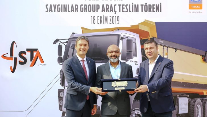 Saygınlar İnşaat, Rize-Artvin Havalimanı inşaatı için tercihini Ford Trucks’tan yana kullandı