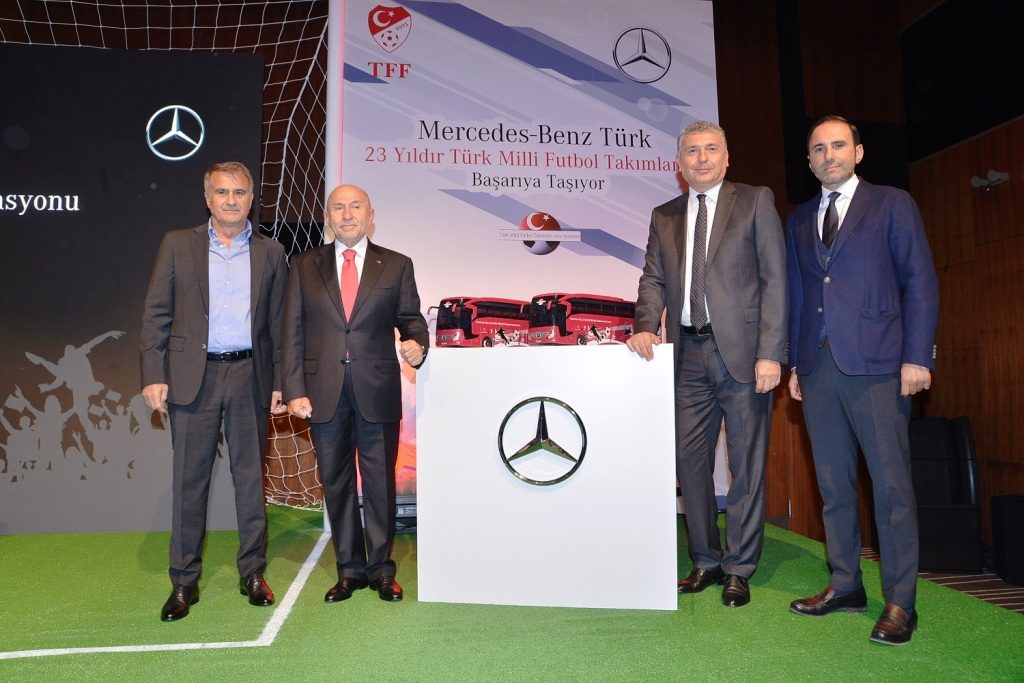 Mercedes-Benz’in Milli Takıma Desteği Sürüyor