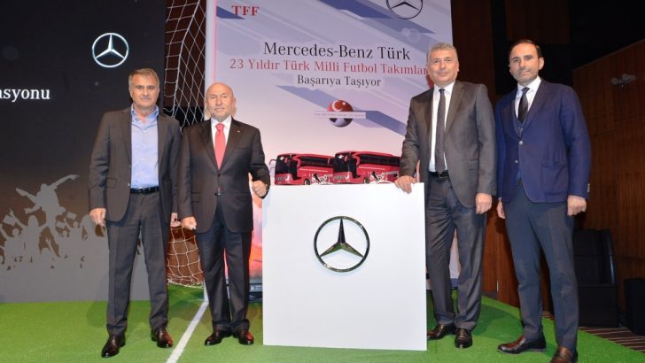 Mercedes-Benz’in Milli Takıma Desteği Sürüyor