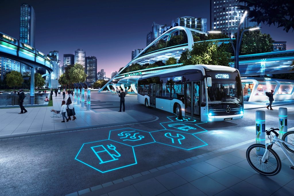 Daimler’ın en yeni elektrikli otobüsleri Busworld 2019’da sergileniyor