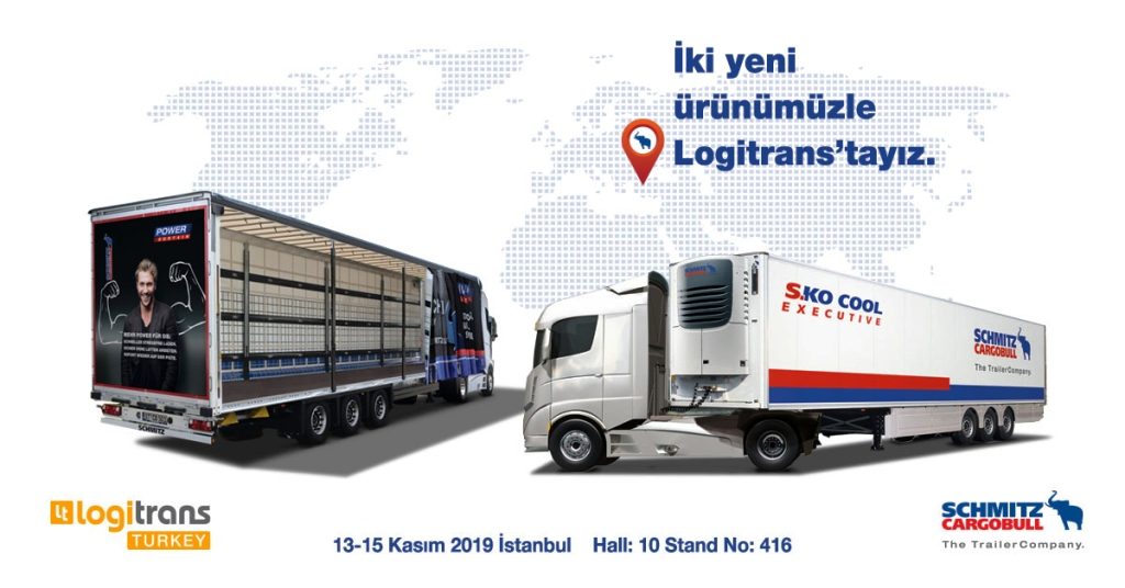 Schmitz Cargobull iki yeni ürünüyle Logitrans 2019 Fuarı’nda
