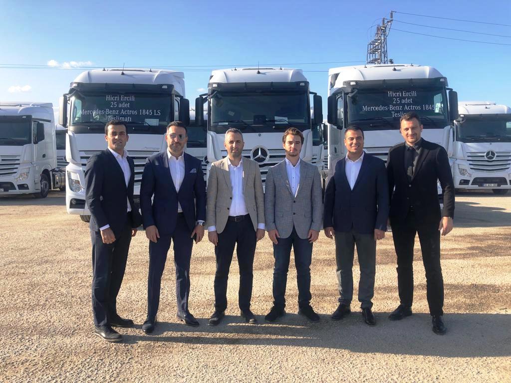 25 adetlik Mecedes-Benz Actros Teslimatı Gerçekleştirdi