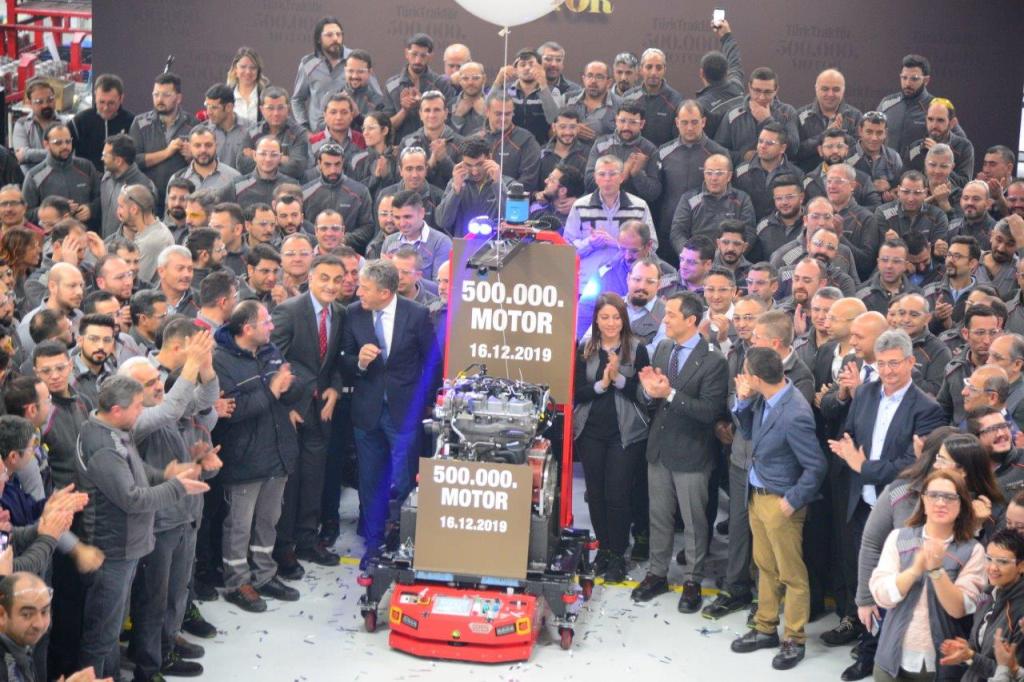 65. YILINDA TÜRKTRAKTÖR’DEN 500 BİNİNCİ YERLİ MOTOR