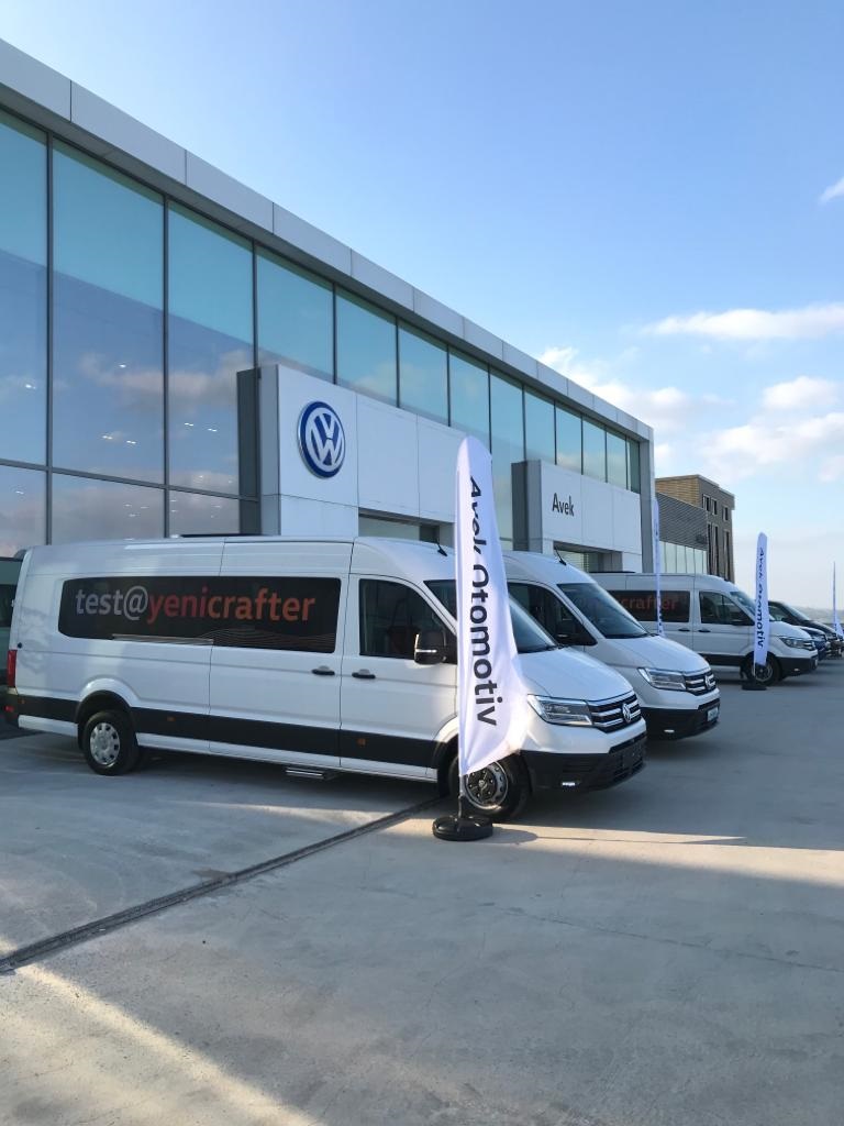 Yeni Volkswagen Crafter Avek Çanakkale’de Tutkunları ile Buluştu