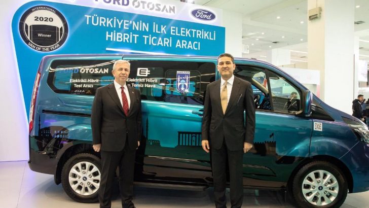 Türkiye’nin ilk ve tek yerli şarj edilebilir, hibrit, elektrikli ticari aracı Ankara’da yollara çıkacak