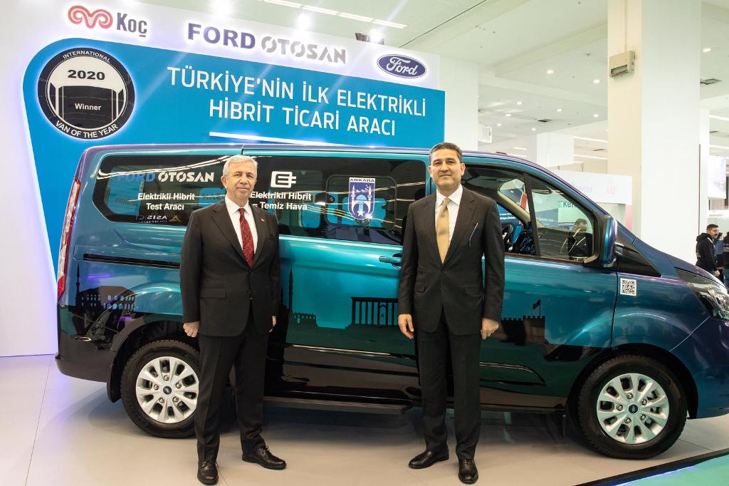 Türkiye’nin ilk ve tek yerli şarj edilebilir, hibrit, elektrikli ticari aracı Ankara’da yollara çıkacak