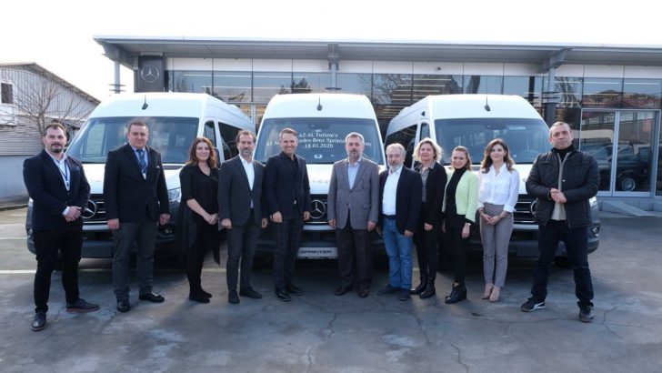 AZ-AL Turizm’e 41 adet Mercedes-Benz Sprinter teslim edildi