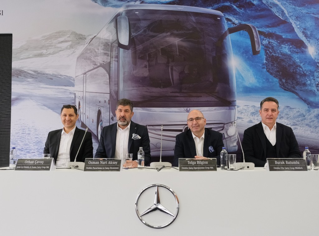 Şehirler arası otobüs pazarının tercihi yine Mercedes-Benz