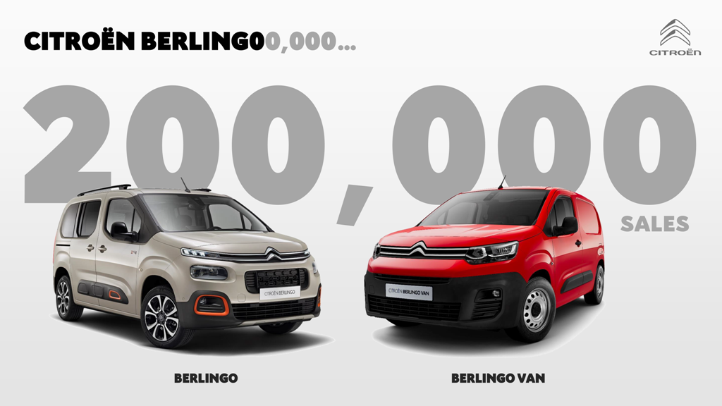 CITROËN BERLINGO, 200.000 SATIŞ ADEDİNE ULAŞTI