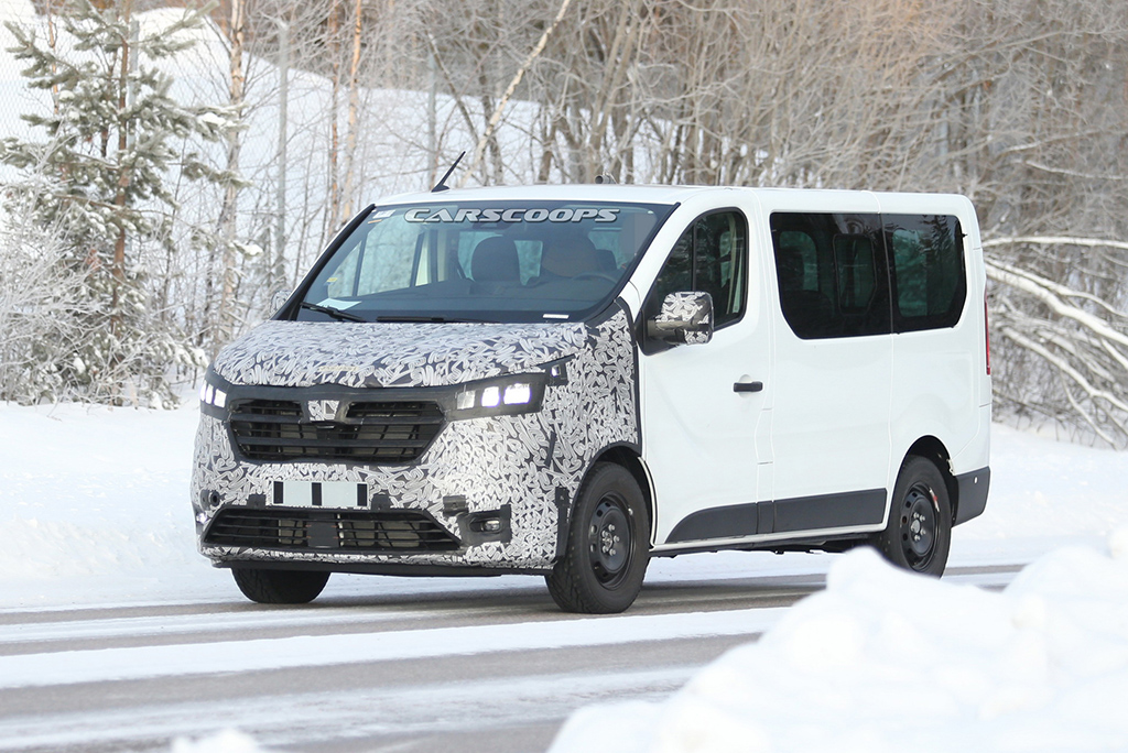 2021 Renault Trafic kameralara yakalandı