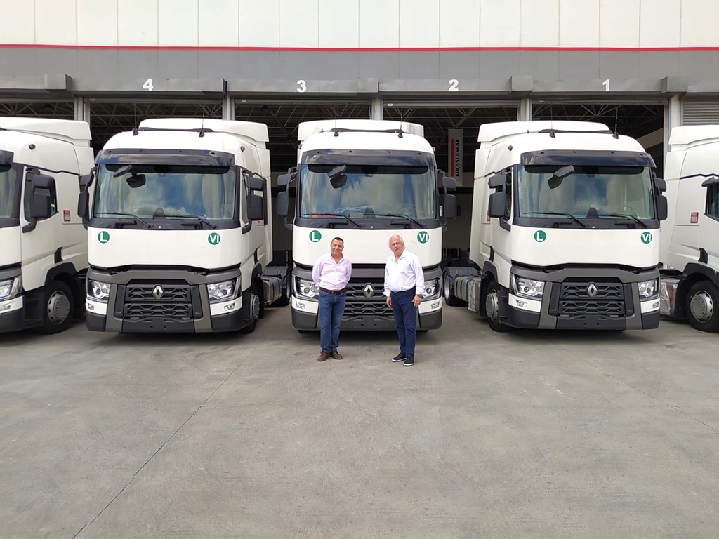 Kare Karayolu’nun araç parkının %90’ı Renault Trucks