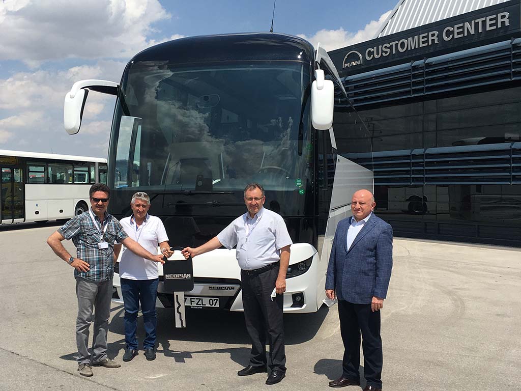 Mis Amasya Tur filosuna yeni Neoplan takviyesi