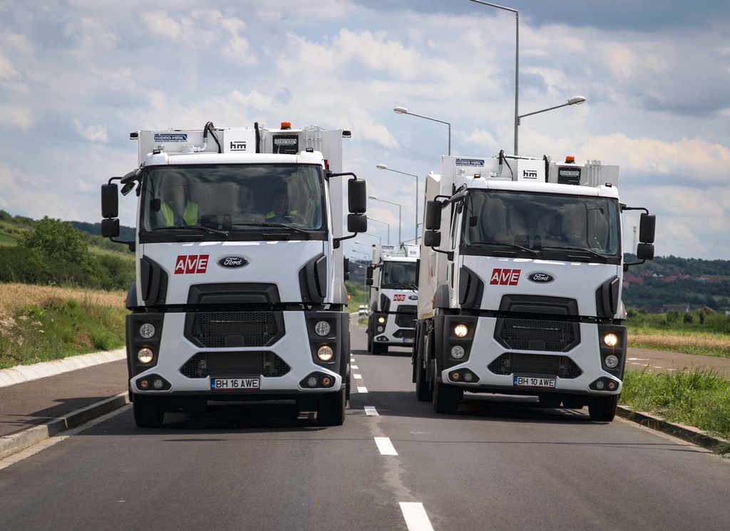 Ford Trucks kamyonları Romanya sokaklarını temizleyecek