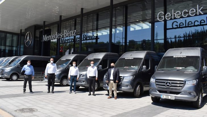 Grandtur Turizm, 15 adet Mercedes-Benz Sprinter ile filosunu güçlendiriyor