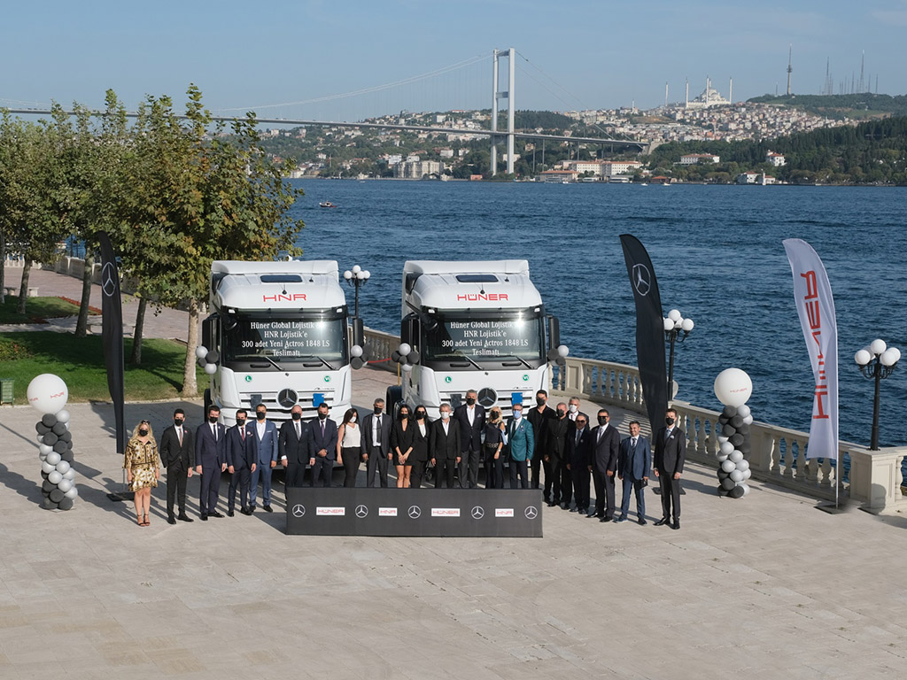 Hüner Grup’a 300 adet Actros 1848 LS