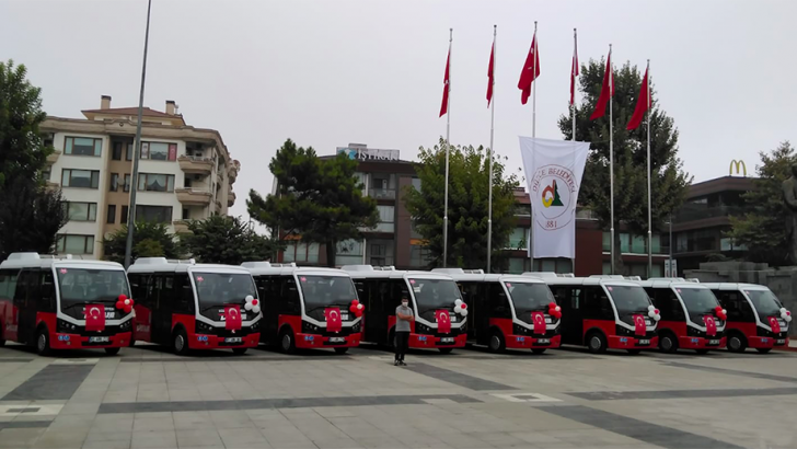 Düzce Belediyesi’ne 114 adet Karsan Jest+