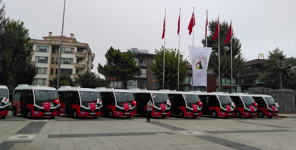 Düzce Belediyesi’ne 114 adet Karsan Jest+