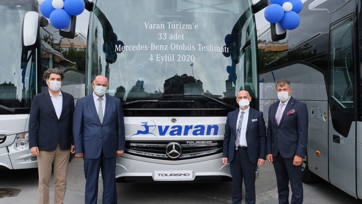 Mercedes-Benz Türk’ten Varan Turizm’e yılın teslimatı