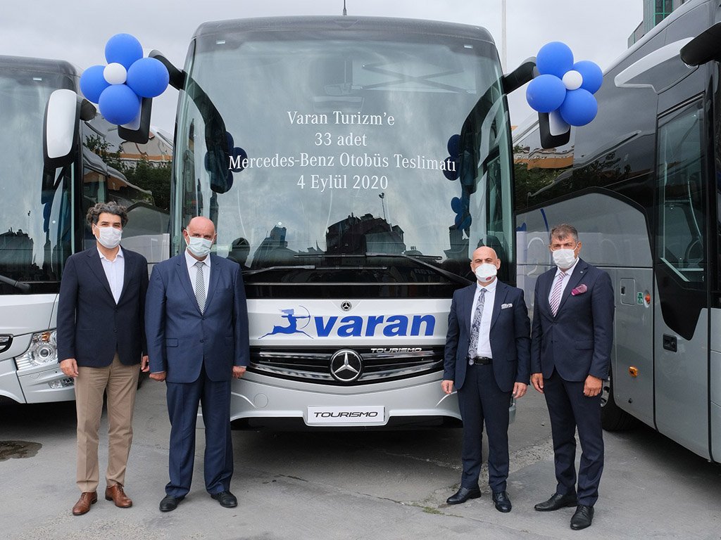 Mercedes-Benz Türk’ten Varan Turizm’e yılın teslimatı