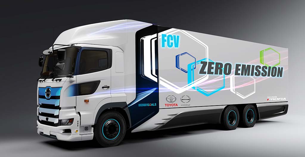 Toyota ve Hino Trucks’tan hidrojen yakıt hücreli ağır ticari araç