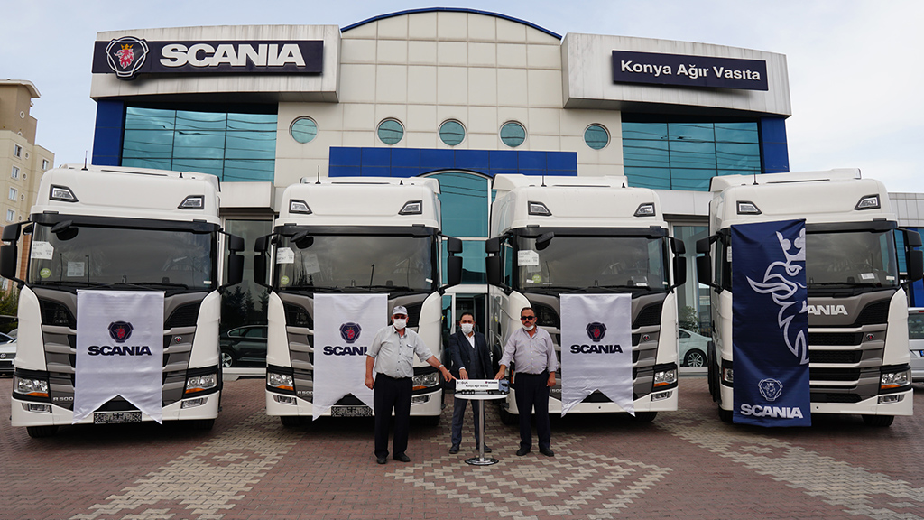 Scania’dan seri filo teslimatları