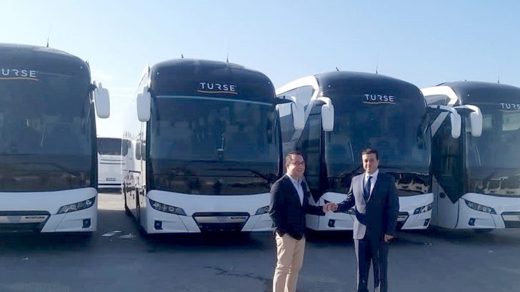 Antalya’nın köklü turizm firması TURSE, filosuna 5 adet Neoplan Tourliner kattı