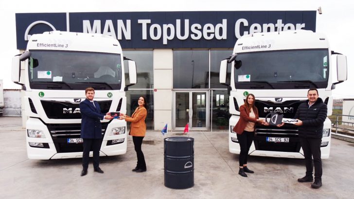 SCSLOG Lojistik, filosunu 2 adet yeni MAN TGX çekici ile güçlendirdi