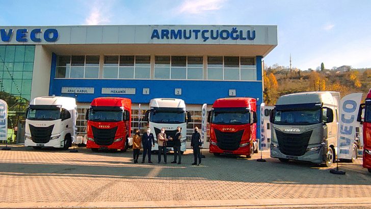 IVECO’dan Trabzon’a 8 adet S-WAY çekici