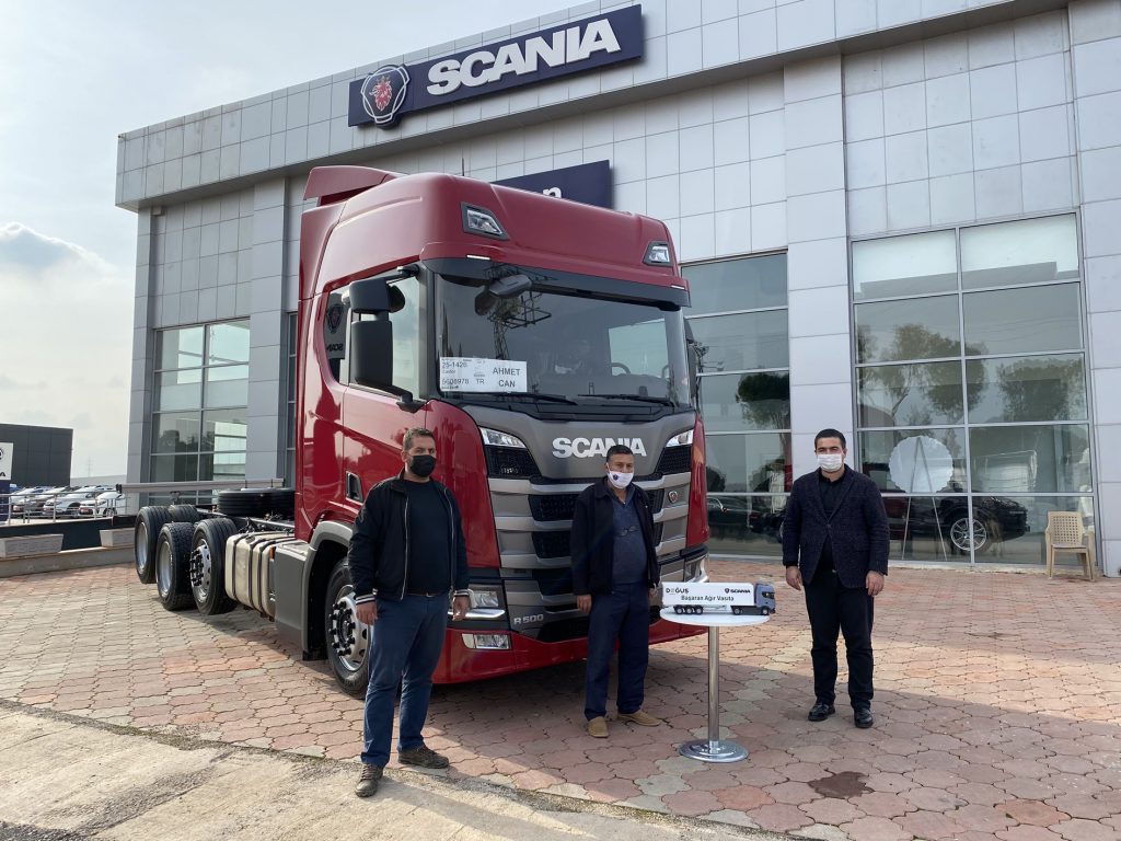 Scania’dan kırkayak teslimatı