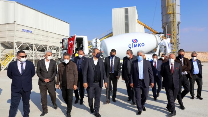 Çimko Çimento 25’inci tesisini Turpak ile açtı