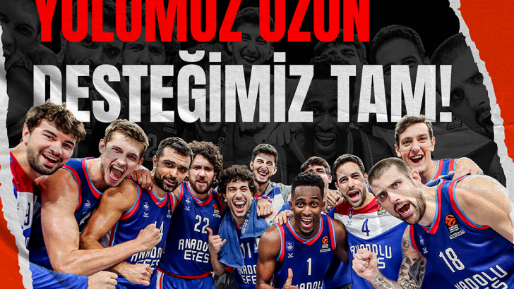Anadolu Isuzu, Anadolu Efes Spor Kulübü’ne destek vermeye devam ediyor