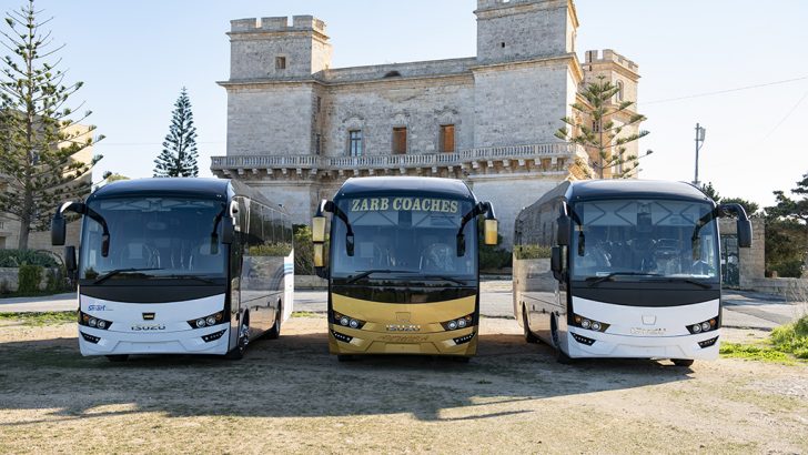 Anadolu Isuzu Visigo RHD aracı ile ilk kez Malta yollarında